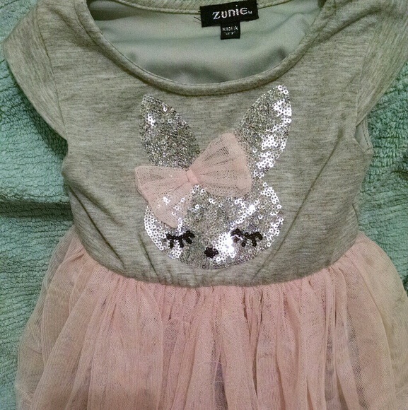 Zunie Other - Pink and gray dress